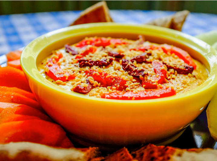 Garlic Zucchini Tahini Dip