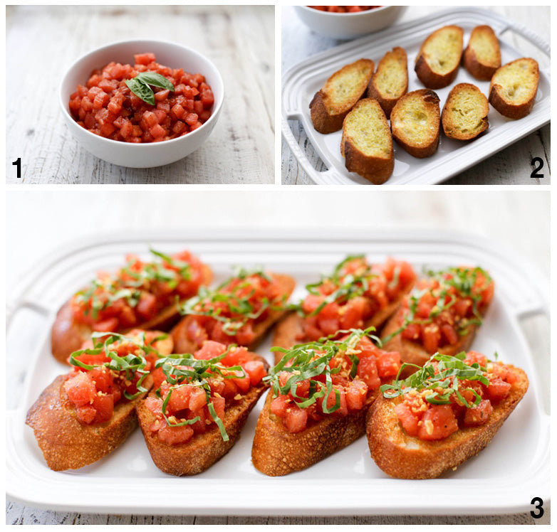 How to: Make Bruschetta in 3 Steps