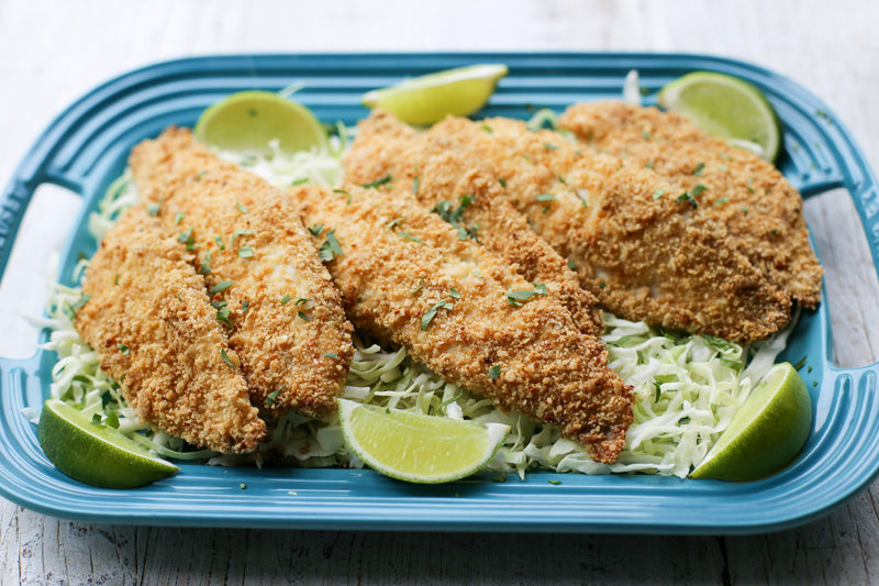 Corn Chip Crusted Tilapia