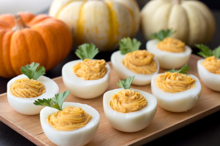 Devilish Halloween Eggs
