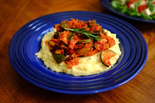 Garlic Gold Sausage Ragout