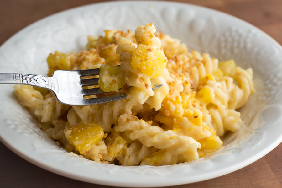 Macaroni and Cheese with Delicata Squash