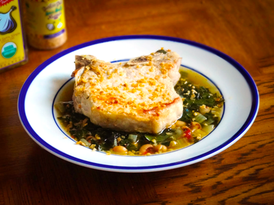 Spicy Southern Style Pork Chops