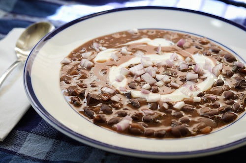 Slow Cooker Cuban-Style Black Beans, Gluten Free