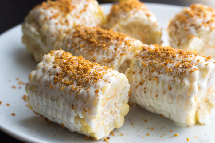 Southwestern Garlic Corn