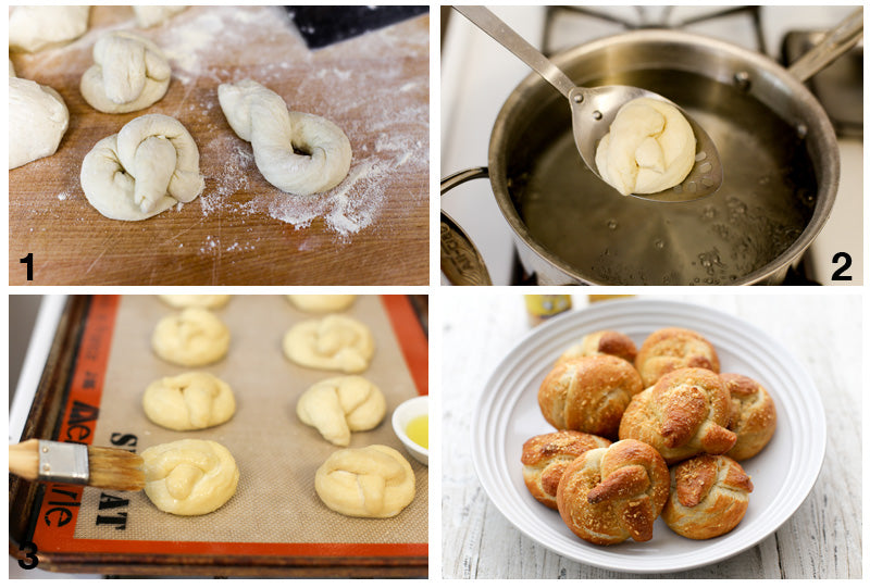 How to: Make Garlic Pretzel Knots in 3 Steps