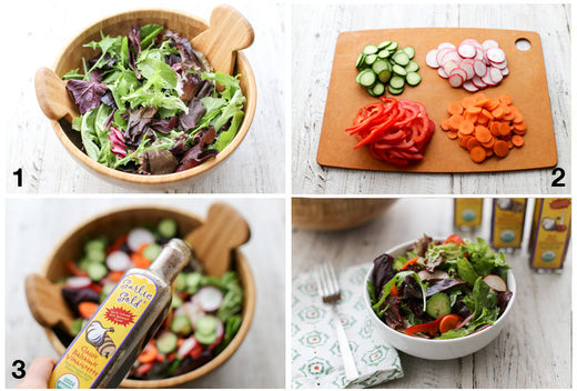 How To: Make A Dinner Salad in 3 Steps