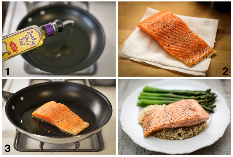 How to: Cook Perfect Salmon in 3 Steps