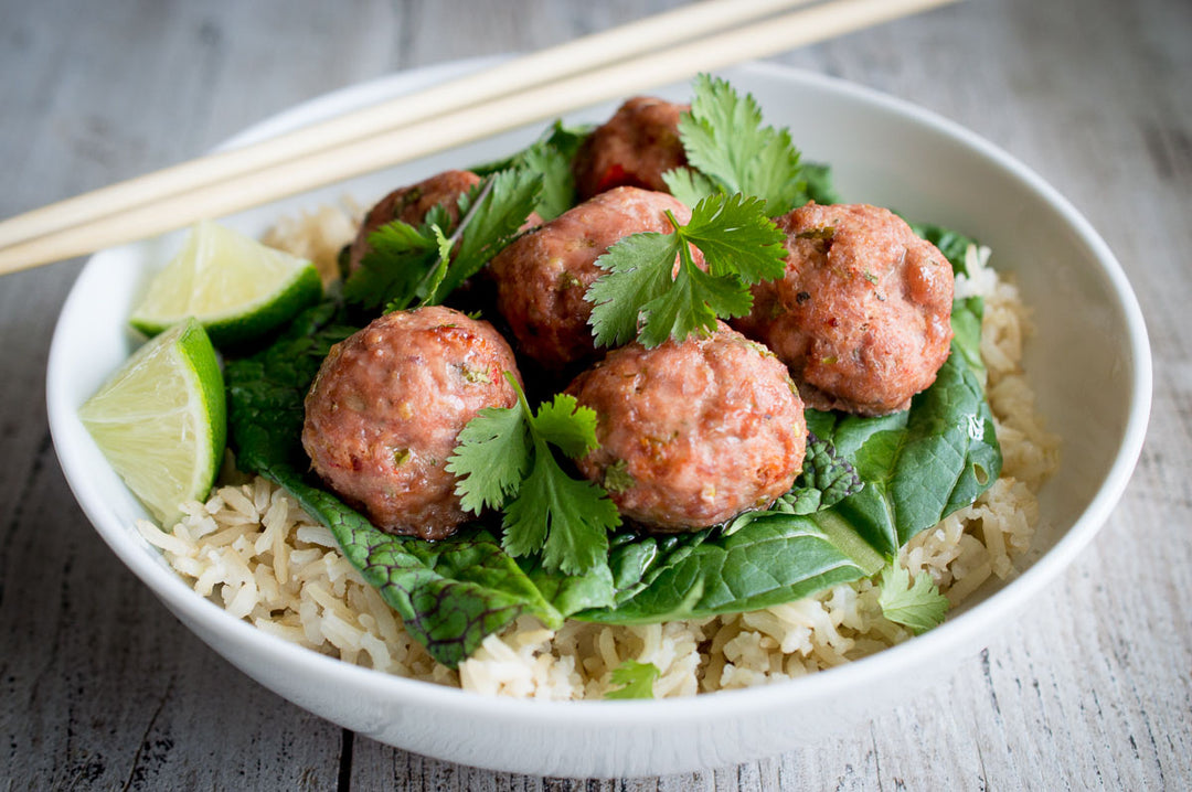 Vietnamese-Style Meatballs