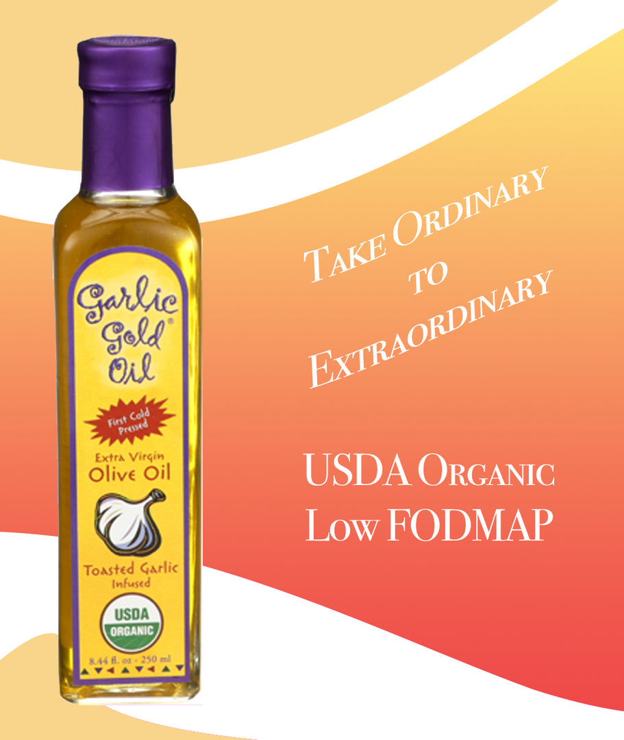 Garlic Infused Extra Virgin Olive Oil (EVOO)