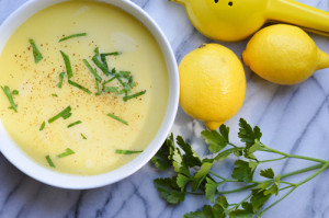 Garlic Lemon soup
